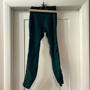 Lululemon Workout Leggings with side detail